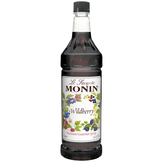 Monin Wildberry Syrup 1 Liter bottle