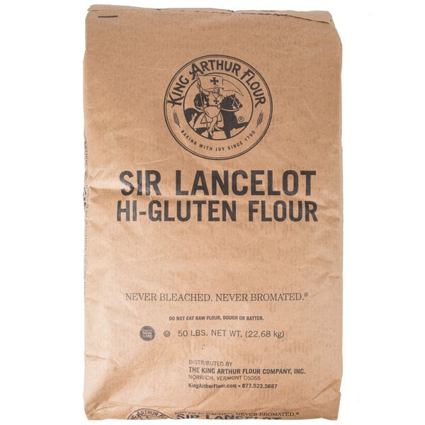 King Arthur Lancelot High Gluten Flour 50 lb food service bag