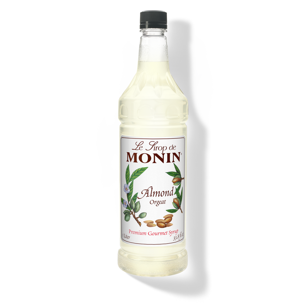 Monin Almond Syrup 1 Liter Bottle