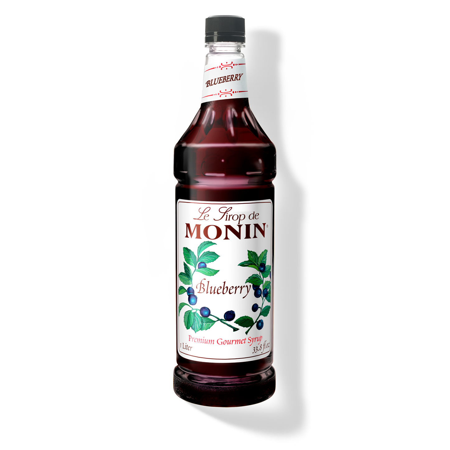 Monin Blueberry Syrup - Case of 4 (1 Liter Each)