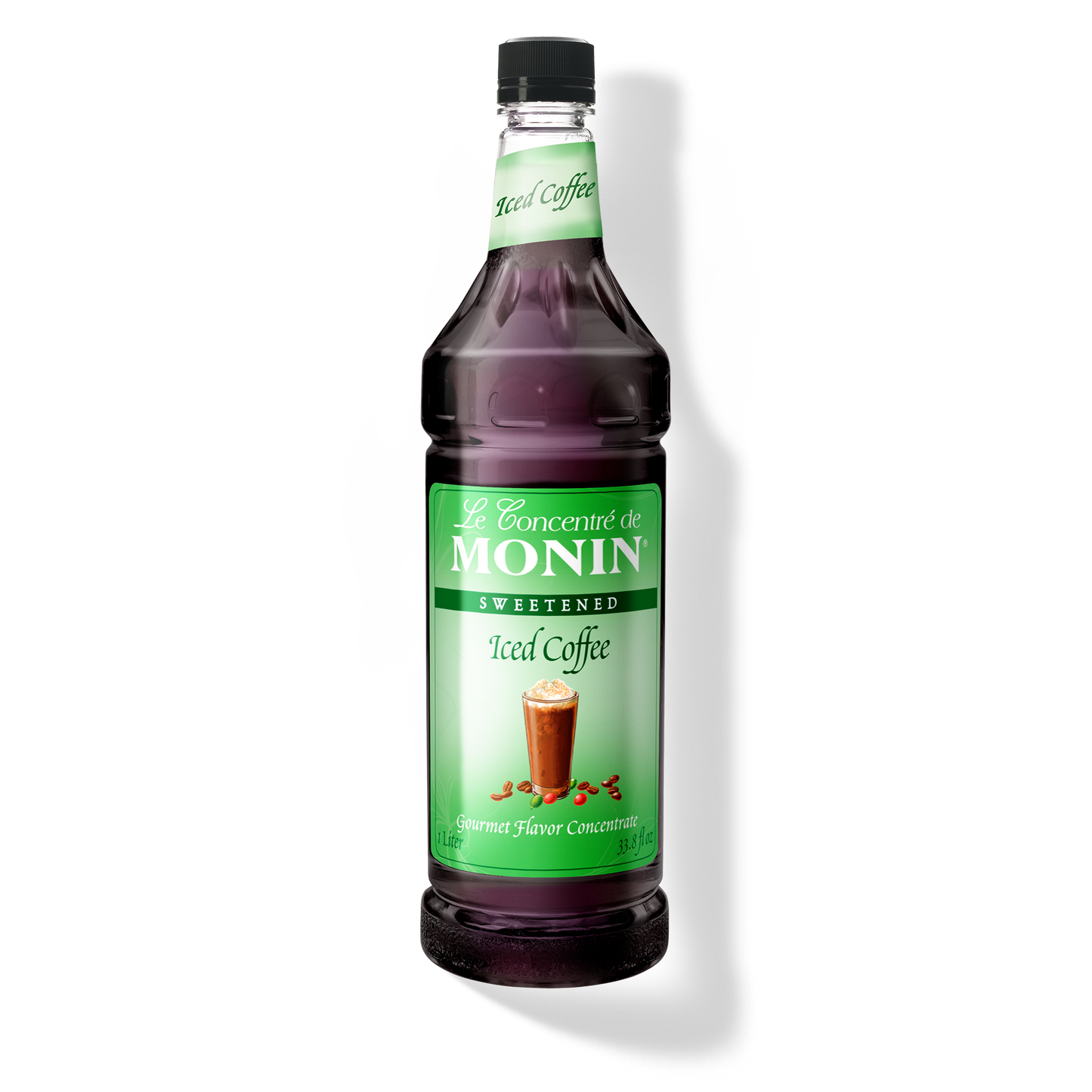 Monin Iced Coffee Concentrate - Case of 4 (1 Liter Each)