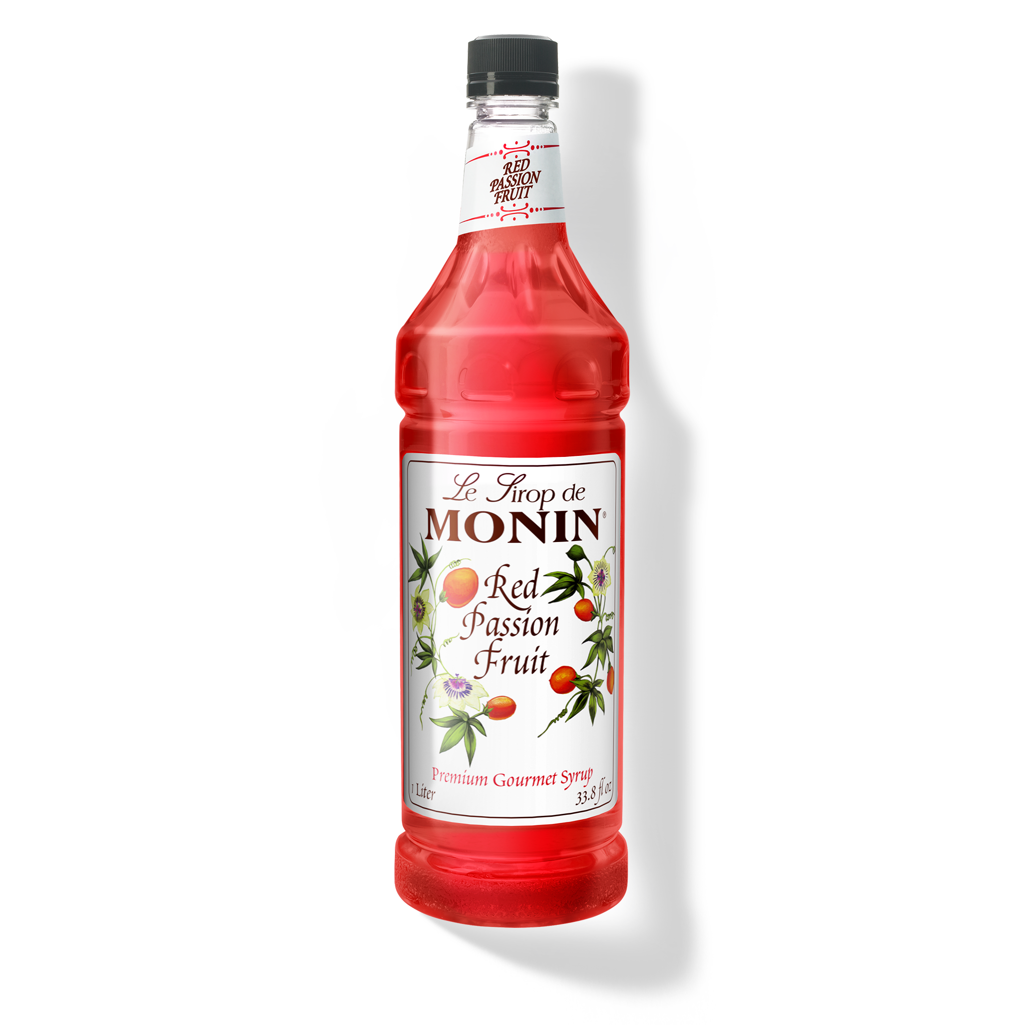 Monin Red Passion Fruit Syrup; 1 Liter; 4 Per Case