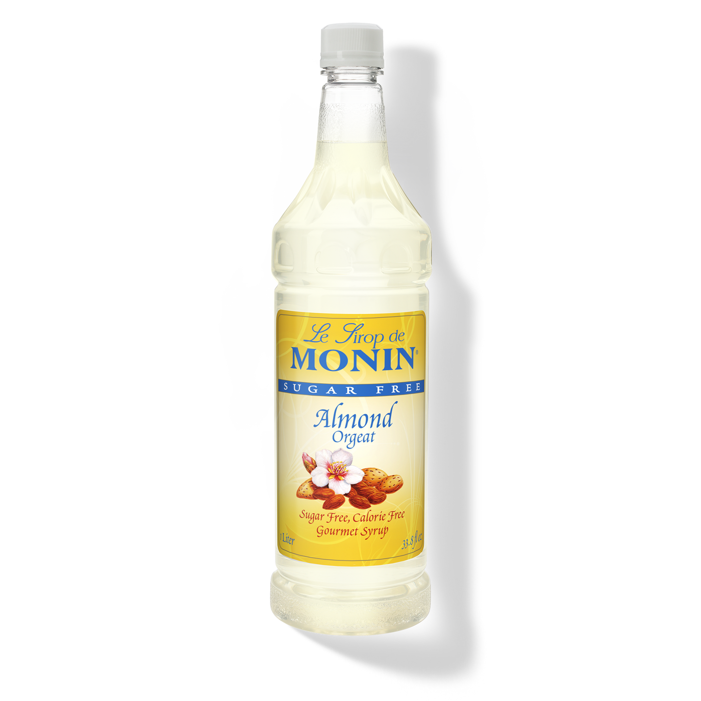 Monin Almond Syrup - Case of 4 (1 Liter Each)