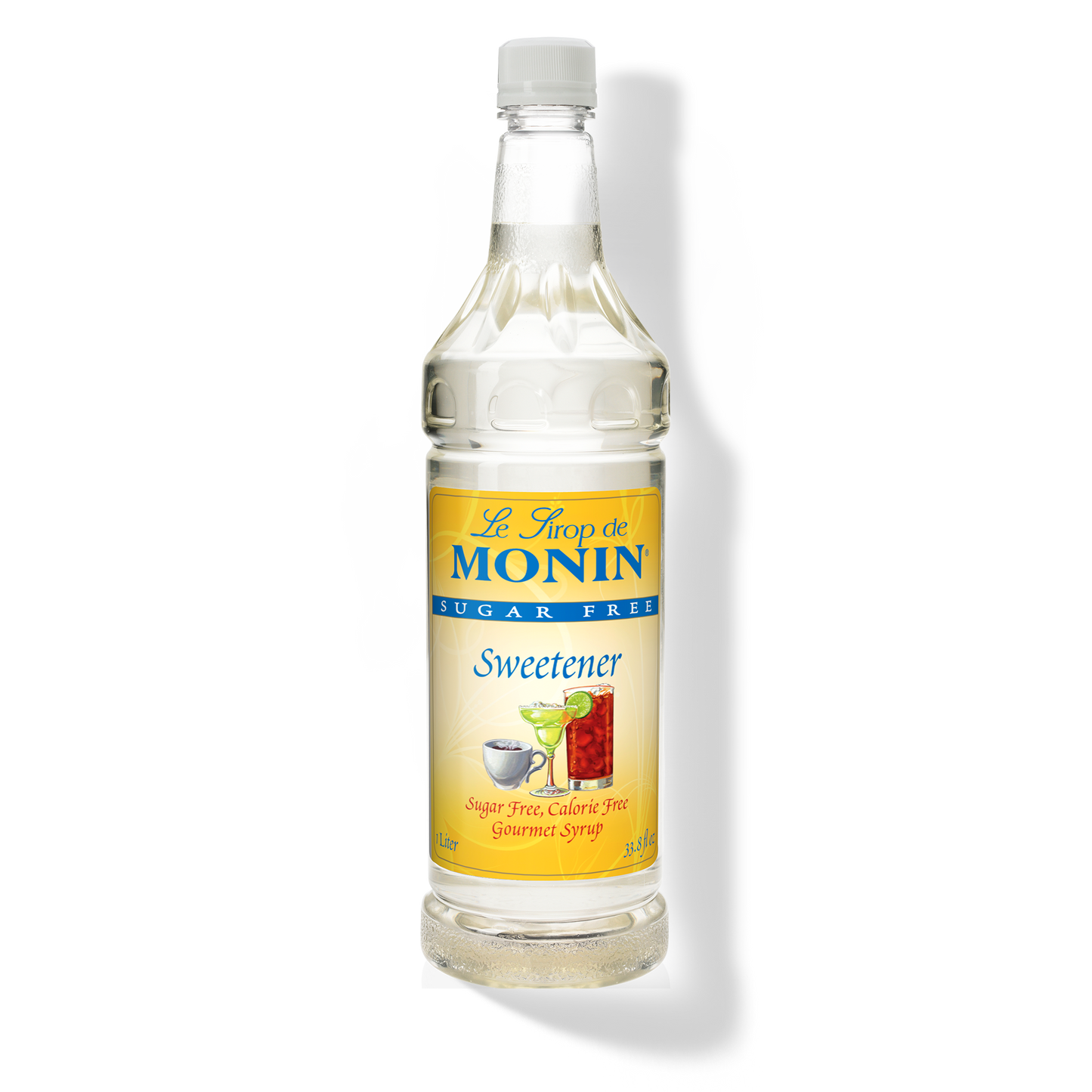 Monin Sugar-Free Sweetener - Case of 4 (1 Liter Each)