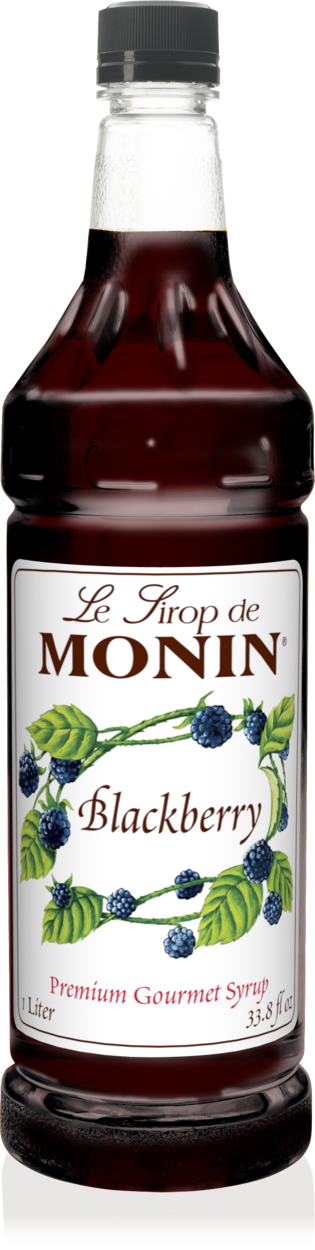 Monin Blackberry Syrup 1 Liter Bottle