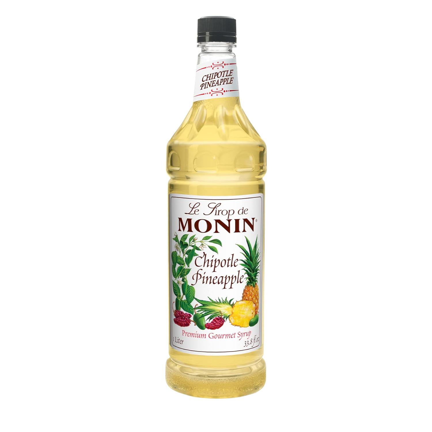 Monin Chipotle Pineapple Syrup; 1 Liter