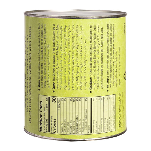 BIANCO DINAPOLI Crushed Tomato Rustic Pizza, Foodservice Size Can