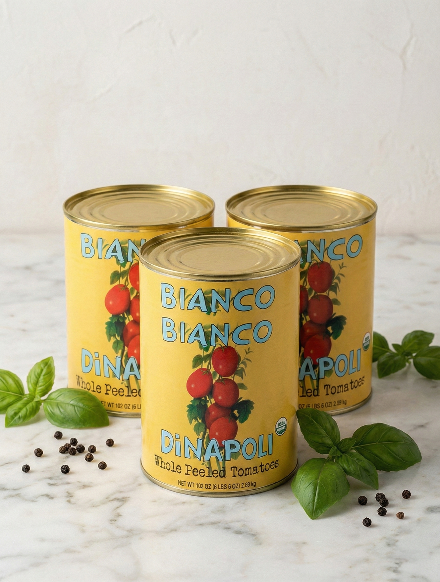 Bianco DiNapoli | Organic Whole Peeled Tomatoes | 28oz (Case of 6) detail view 3