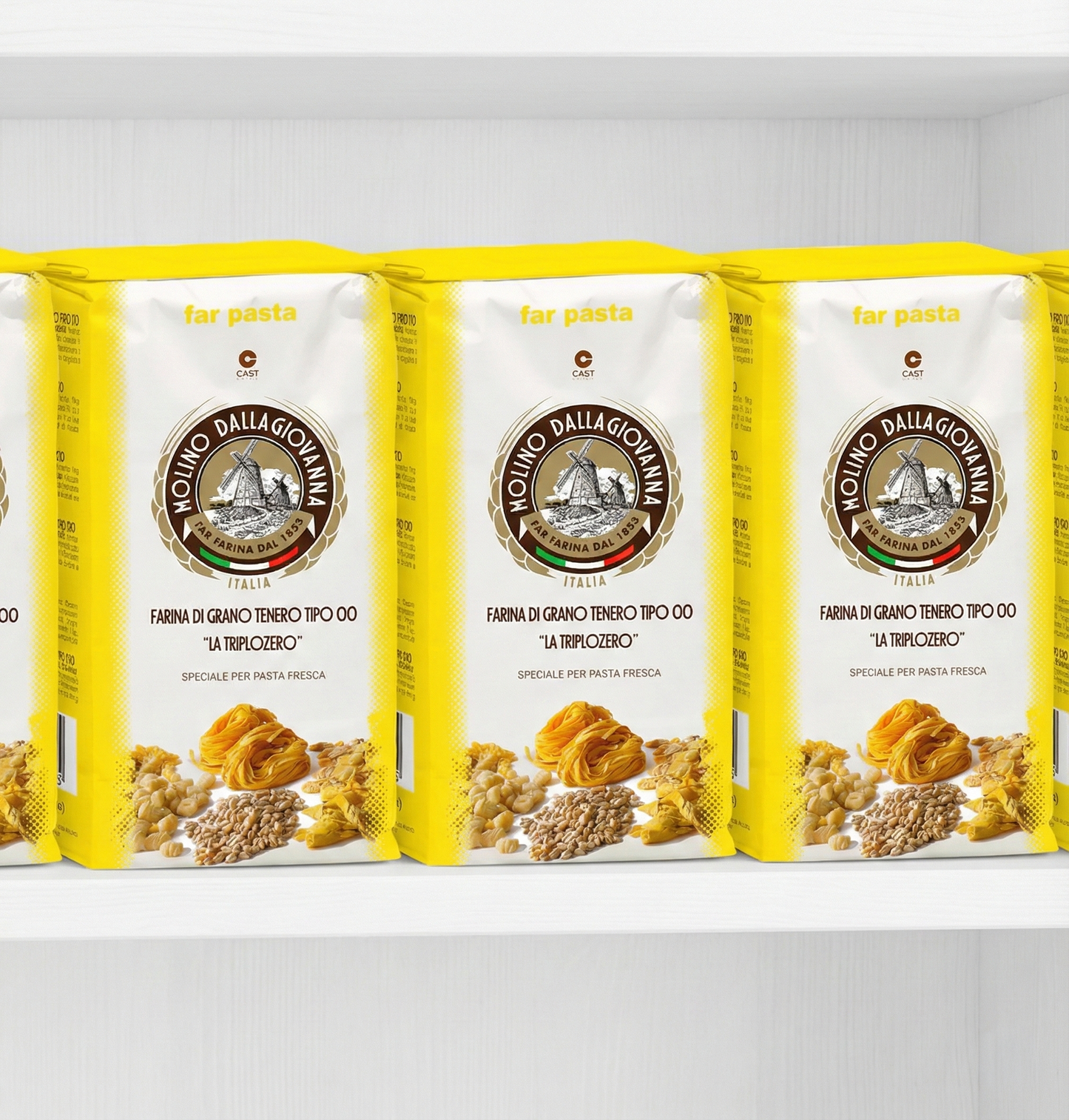 Molino Dallagiovanna | LaTriplozero Fresh Pasta Flour (Type 00) | Ultra-Low Ash