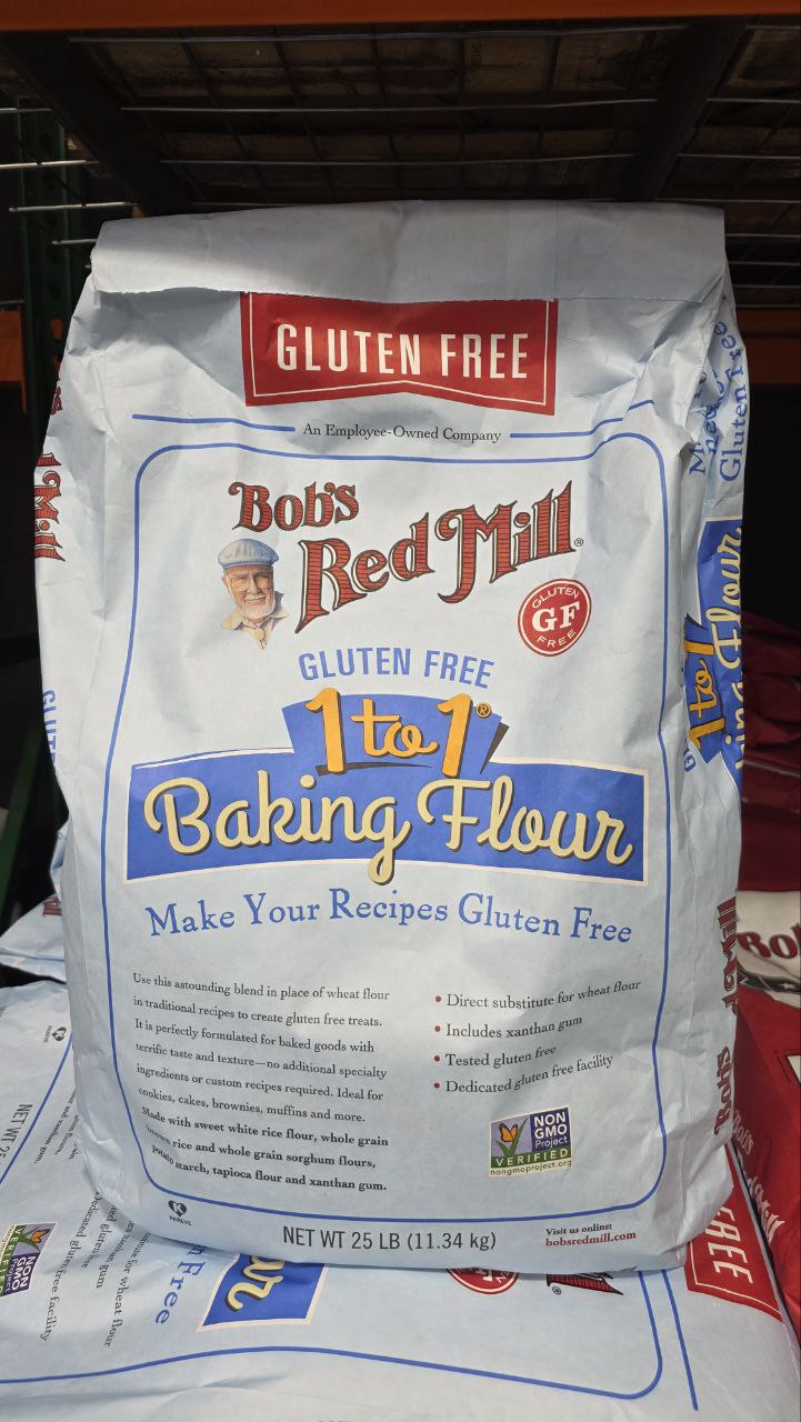 Bob's Red Mill GF 1-to-1 Baking Flour 25lb