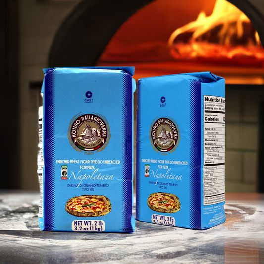 Molino Dallagiovanna Napoletana, Pizza Flour Type 00 (2Pk) 4.4 lbs