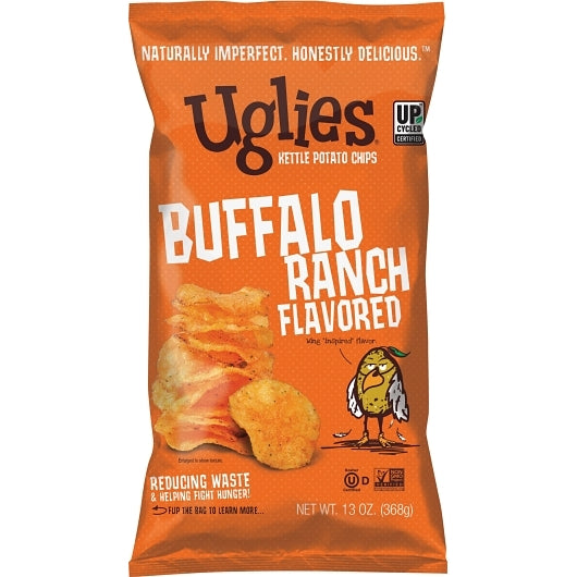 Uglies Potato Chips Super Variety Pack All 7 Flavors 2 oz snack size bags