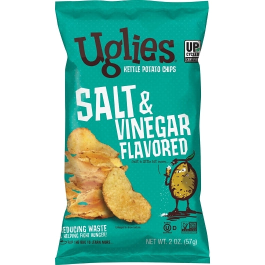Uglies Potato Chips Super Variety Pack All 7 Flavors 2 oz snack size bags