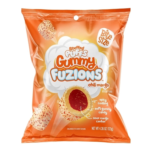 Stuffed Puffs Chili Mango Gummy Bites, 4.36 Ounce, 8 Per Case