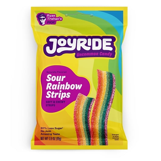 Joyride Sour Rainbow Strips, 3.5 Ounce, 10 Per Case