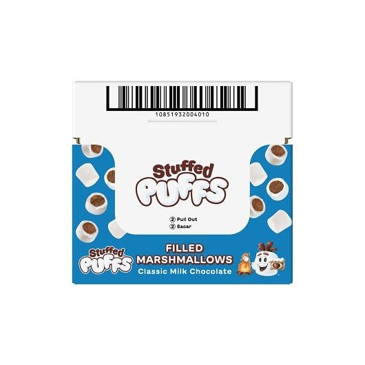 Stuffed Puffs Vanilla Marshmallow - Milk Chocolate Center - Case, 8.6 Ounce, 6 Per Case