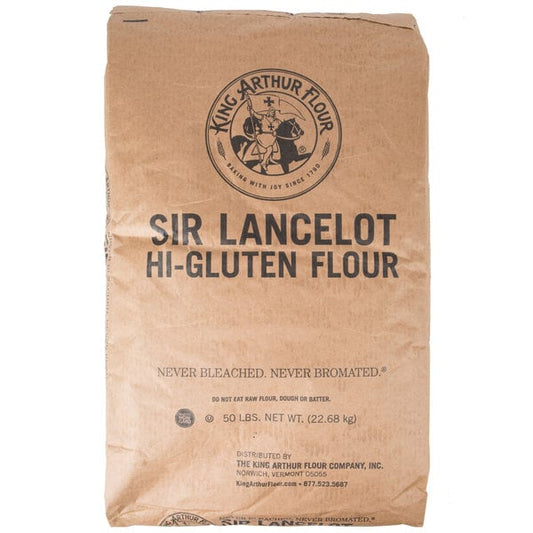 King Arthur Lancelot High Gluten Flour 50 lb food service bag