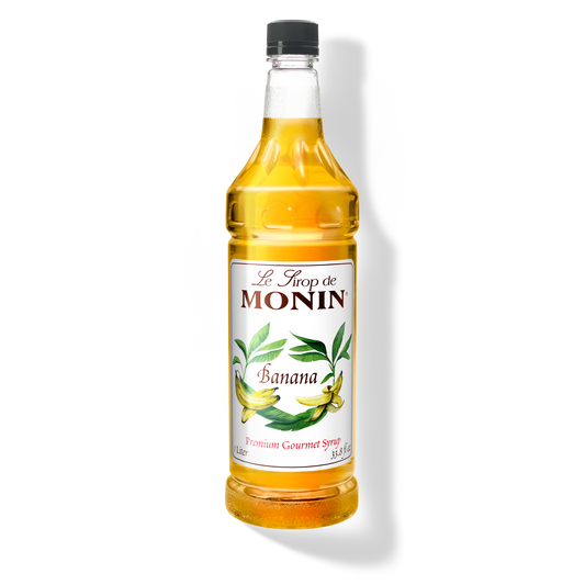 Monin Banana Puree - Case of 4 (1 Liter Each)