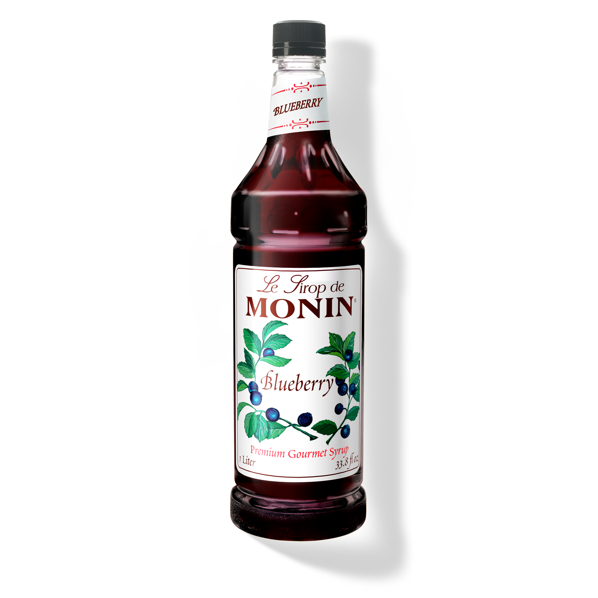 Monin Blueberry Syrup - Case of 4 (1 Liter Each)