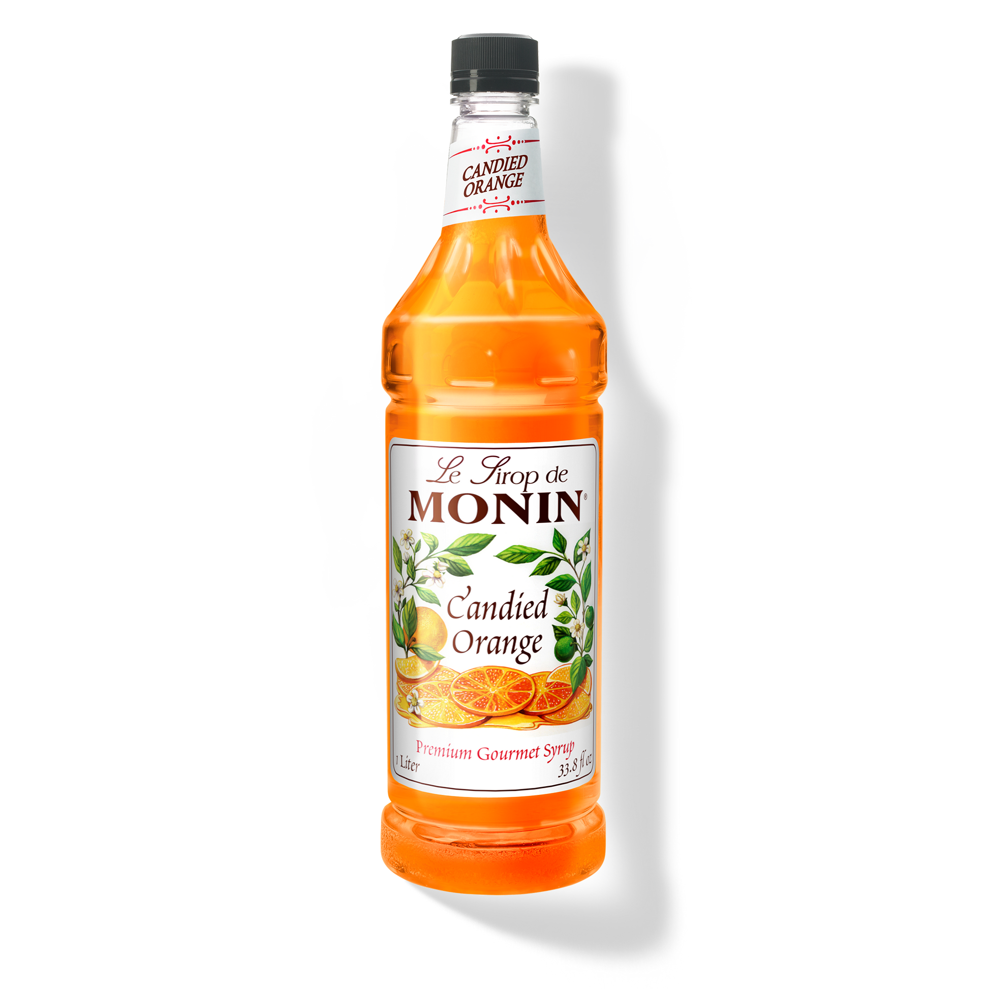 Monin Candied Orange Syrup - Case of 4 (1 Liter Each)