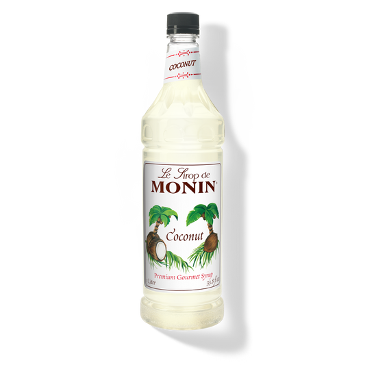 Monin Coconut Puree - Case of 4 (1 Liter Each)