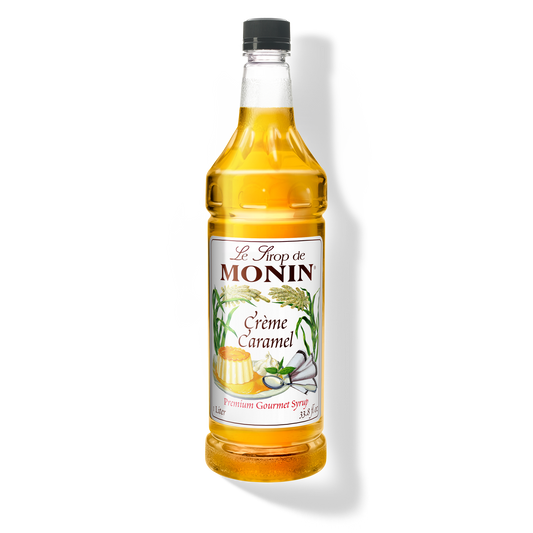 Monin Crème Caramel Syrup — 1 Liter