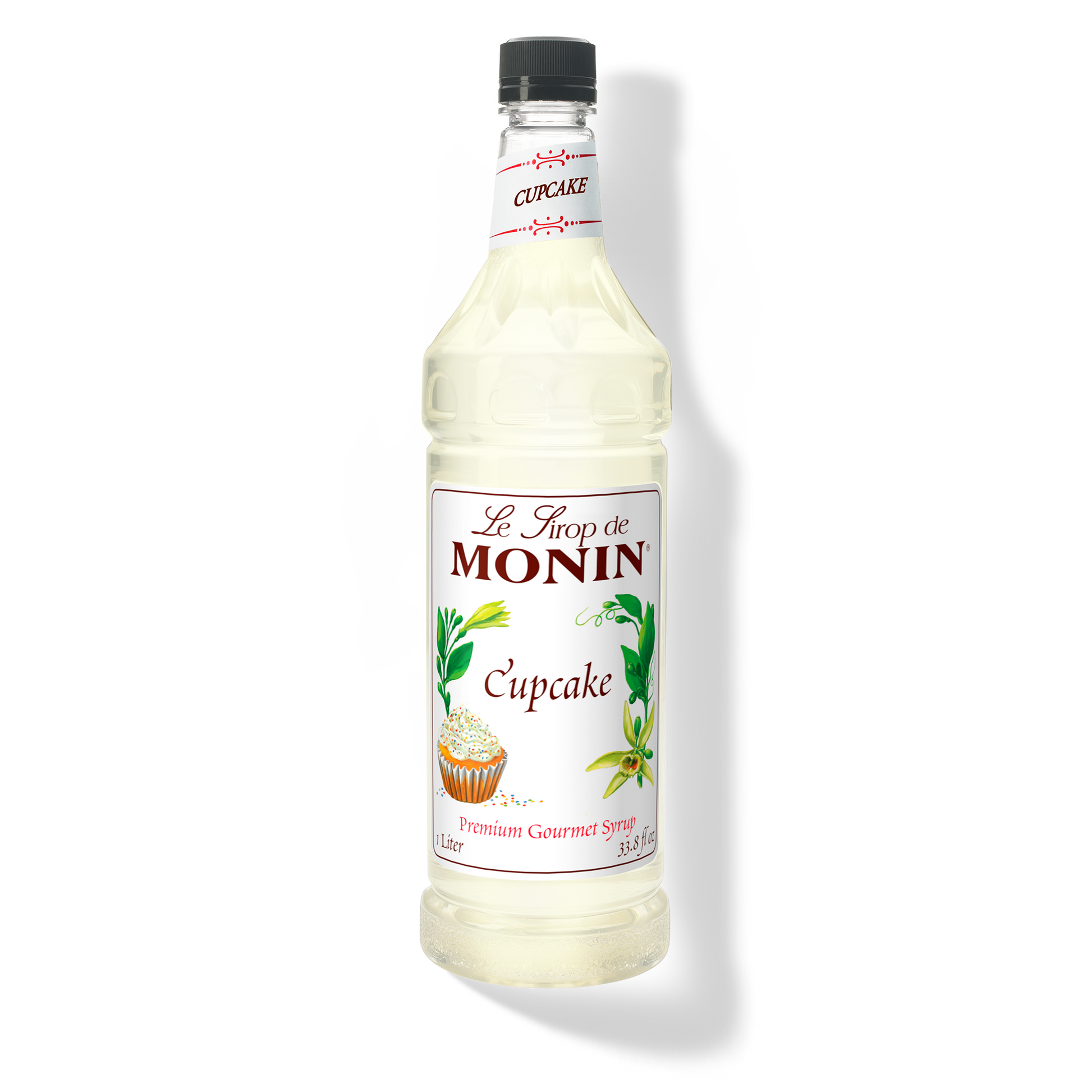 Monin Cupcake Syrup - Case of 4 (1 Liter Each)
