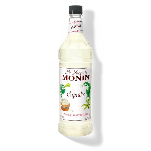 Monin Cupcake Syrup - Case of 4 (1 Liter Each)