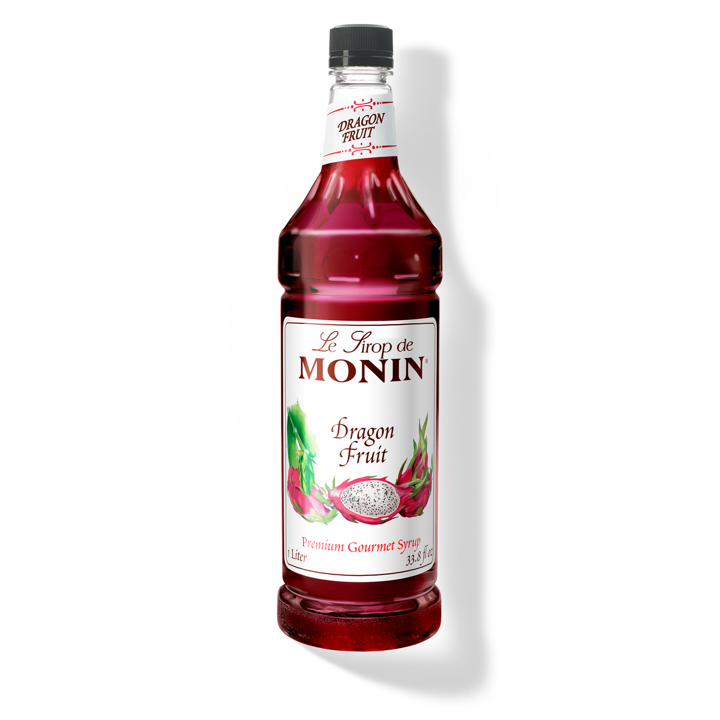 Monin Dragon Fruit - Case of 4 (1 Liter Each)
