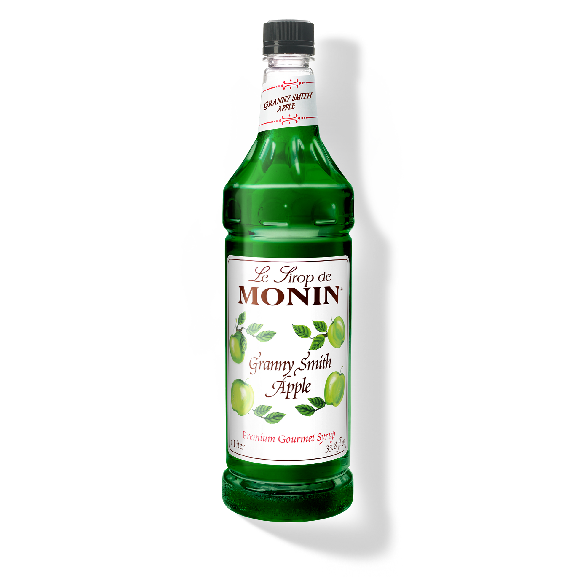 Monin Granny Smith Apple Puree - Case of 4 (1 Liter Each)