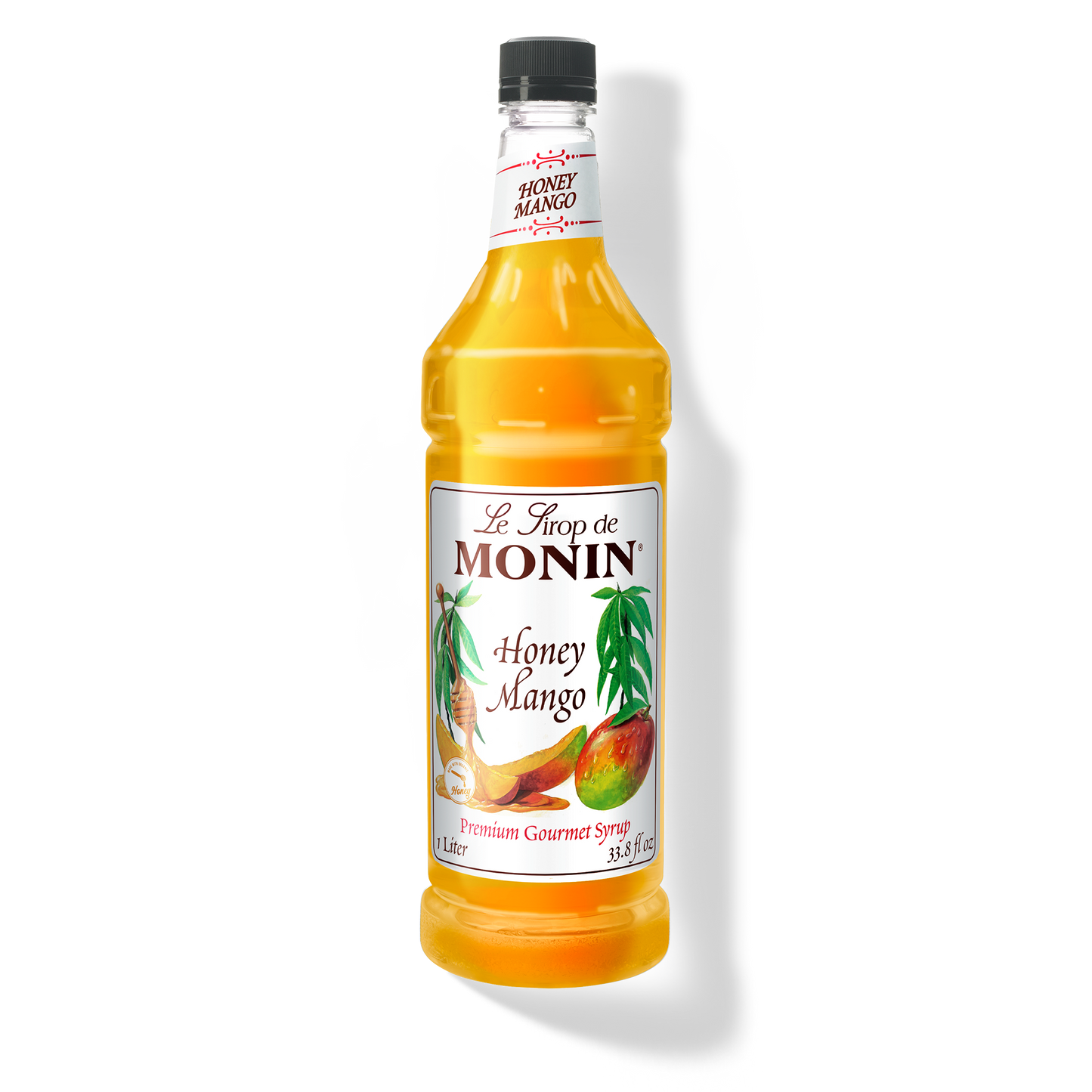 Monin Mango Syrup - Case of 4 (1 Liter Each)