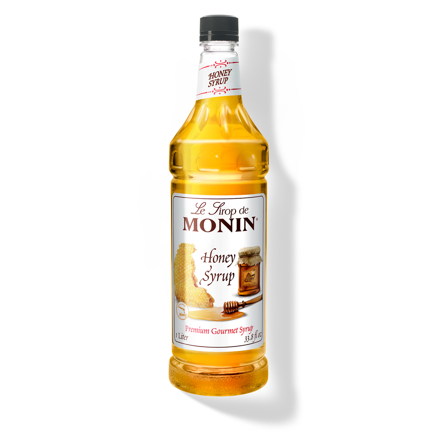 Monin Honey Syrup; 1 Liter