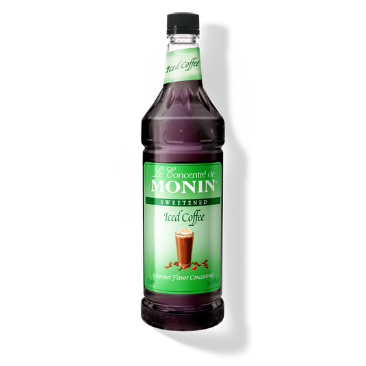 Monin Iced Coffee Concentrate - Case of 4 (1 Liter Each)