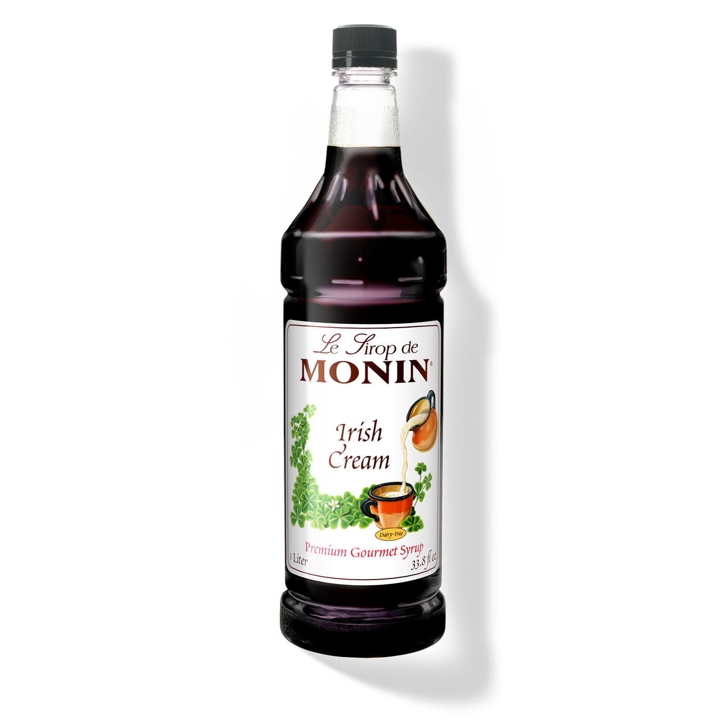Monin Irish Cream Syrup - Case of 4 (1 Liter Each)
