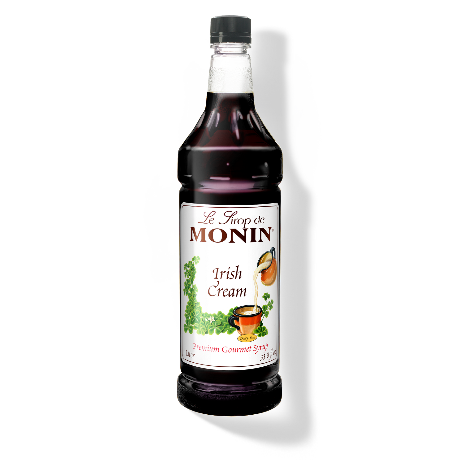 Monin Irish Cream Syrup - Case of 4 (1 Liter Each)