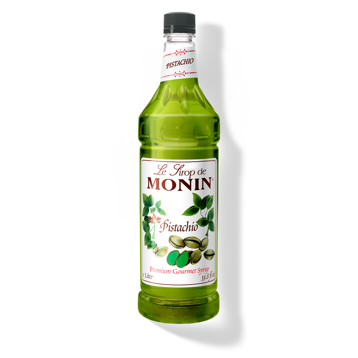 Monin Pistachio - Case of 4 (1 Liter Each)