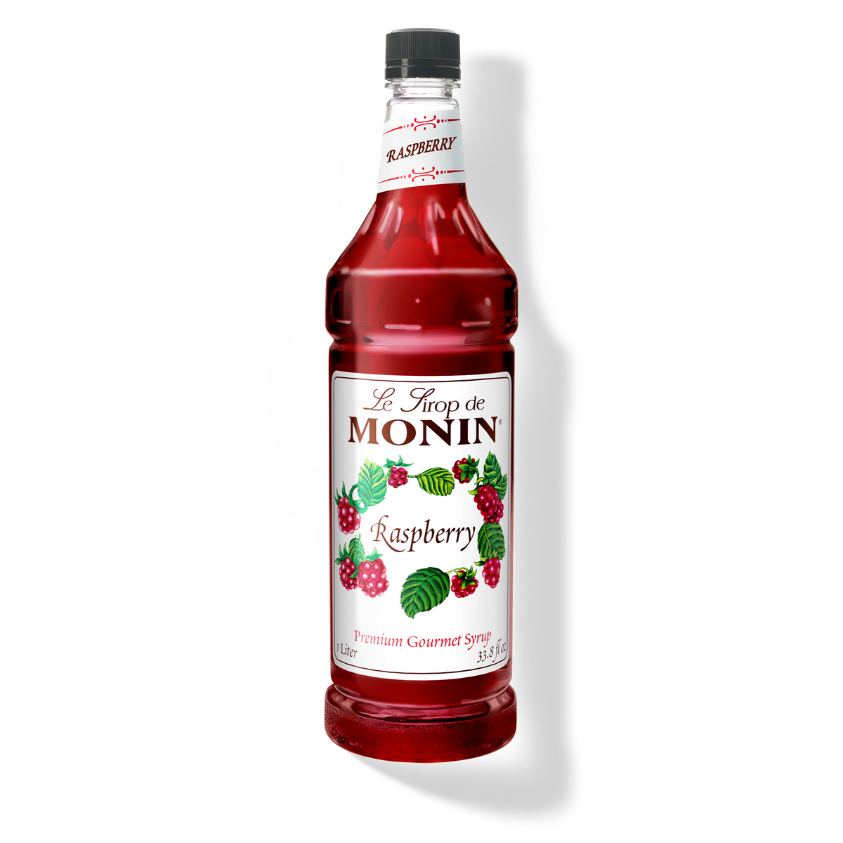Monin Raspberry Syrup — 1 Liter