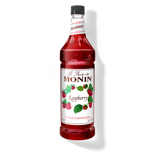 Monin Raspberry Syrup — 1 Liter