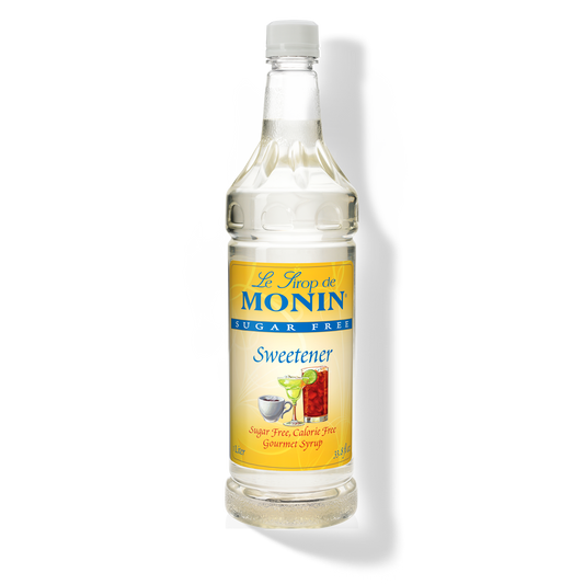 Monin Sugar-Free Sweetener - Case of 4 (1 Liter Each)