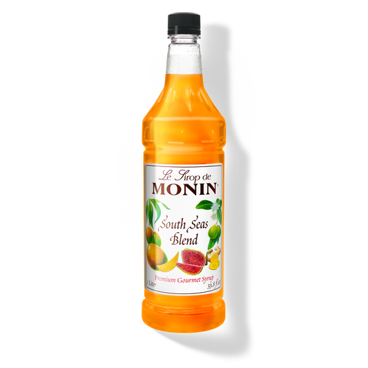 Monin South Seas Blend Syrup - Case of 4 (1 Liter Each)