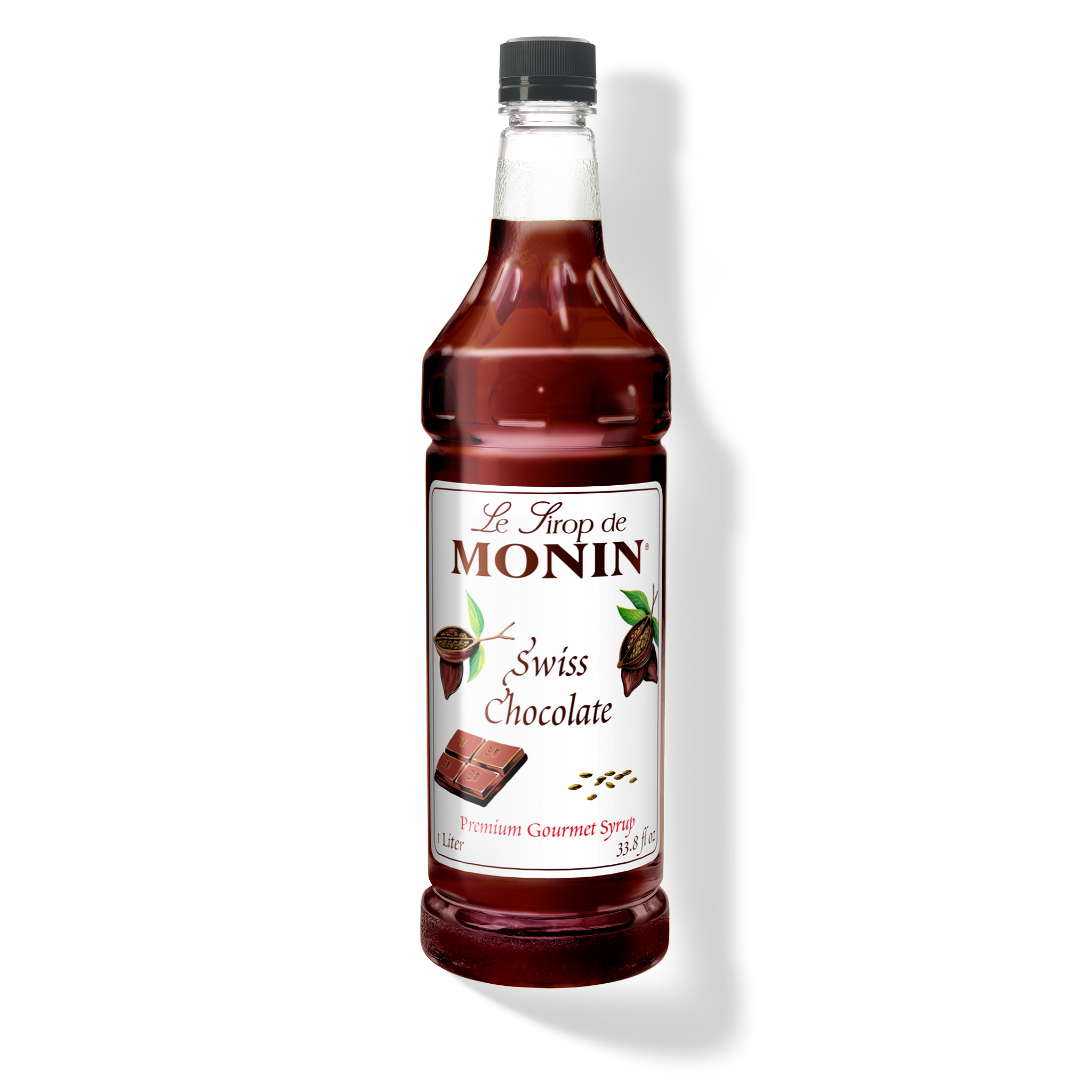 Monin Swiss Chocolate Syrup - Case of 4 (1 Liter Each) – TDP Specialities