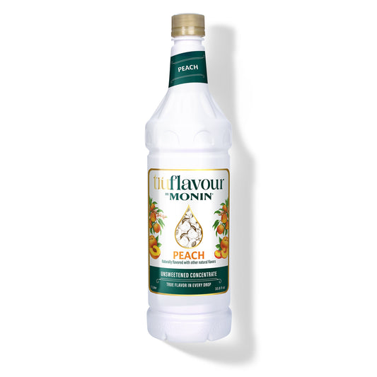 Monin TruFlavour Peach Syrup — 1 Liter