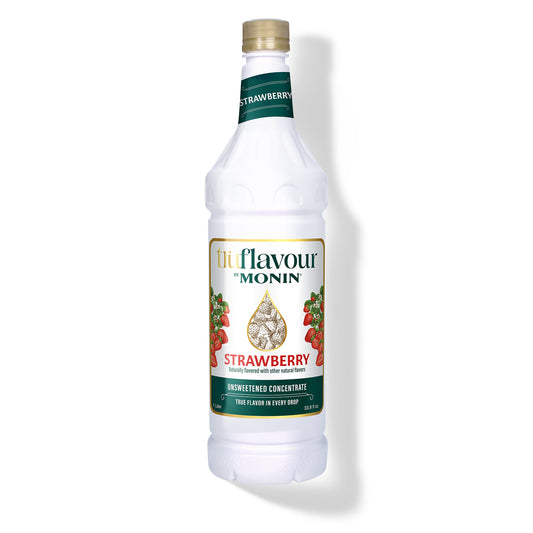 Monin TruFlavour Strawberry Syrup — 1 Liter