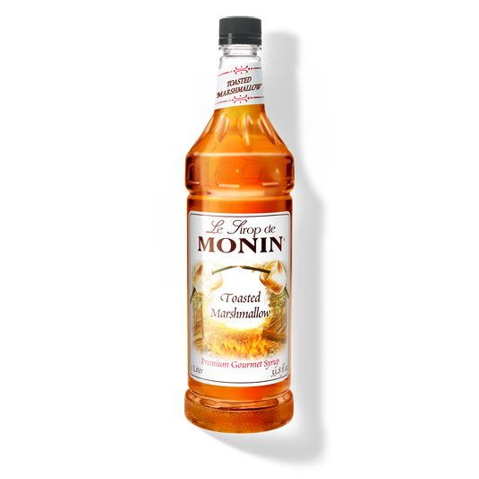 Monin Toasted Marshmallow - Case of 4 (1 Liter Each)
