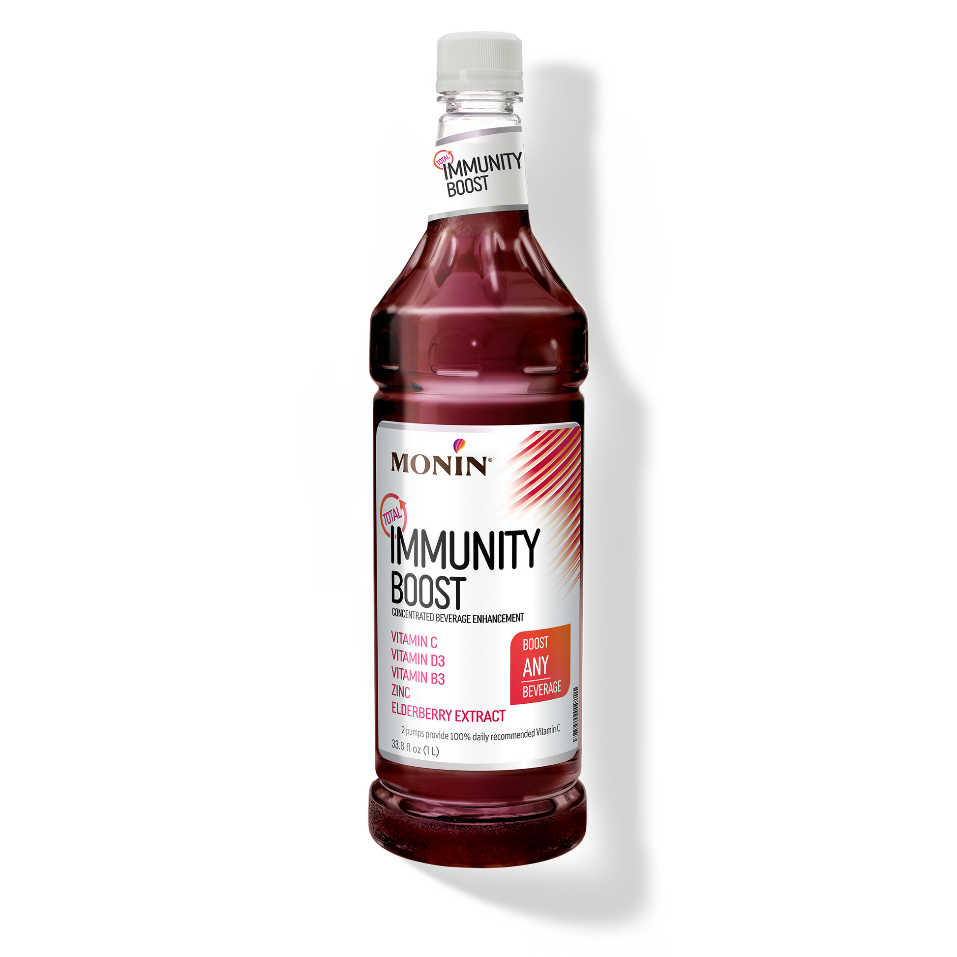 Monin Total Immunity Boost - Case of 4 (1 Liter Each)