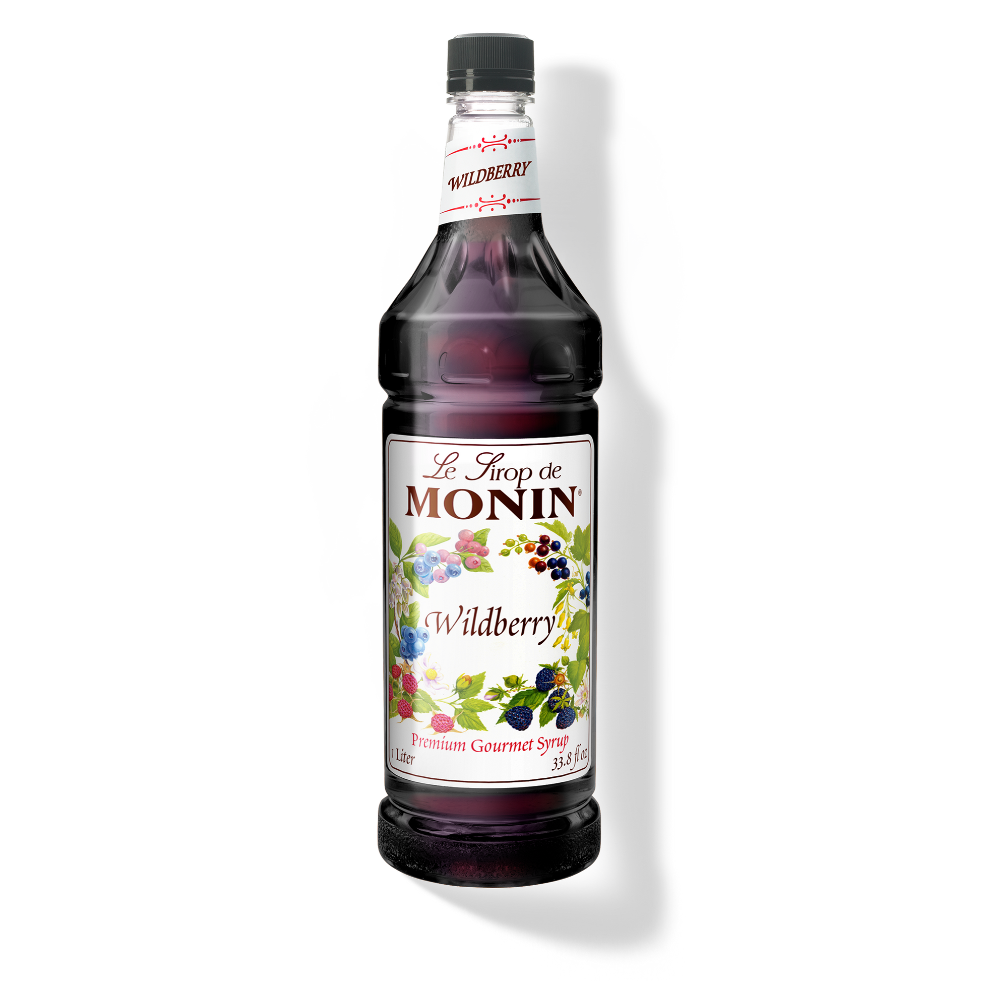 Monin Wildberry Syrup - Case of 4 (1 Liter Each)