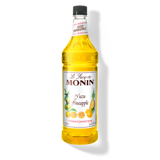 Monin Yuzu Puree - Case of 4 (1 Liter Each)