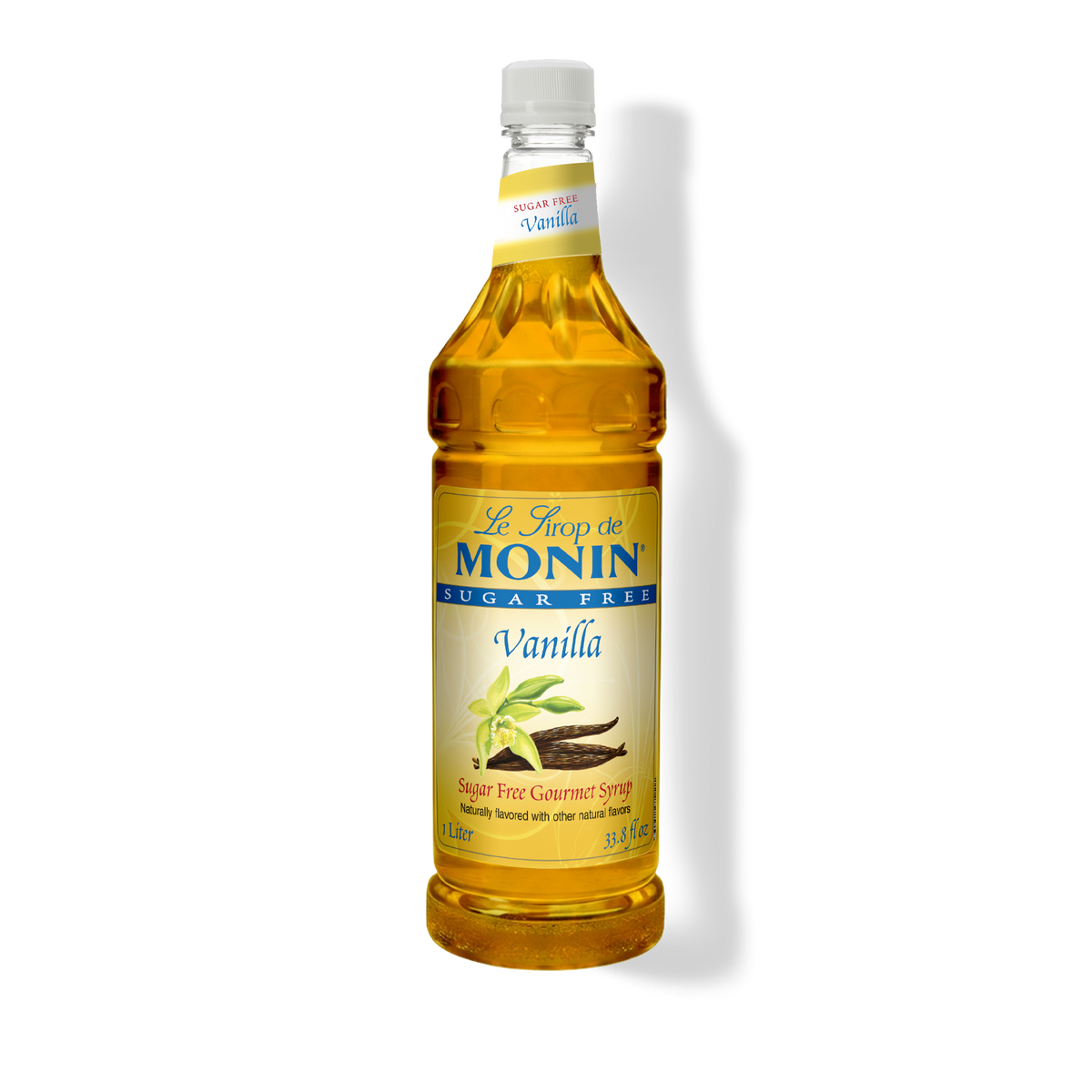 Monin Sugar Free Vanilla Syrup — 1 Liter