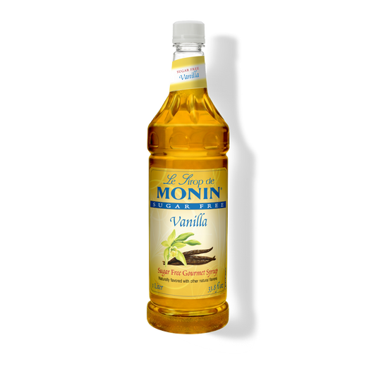 Monin Sugar Free Vanilla Syrup — 1 Liter