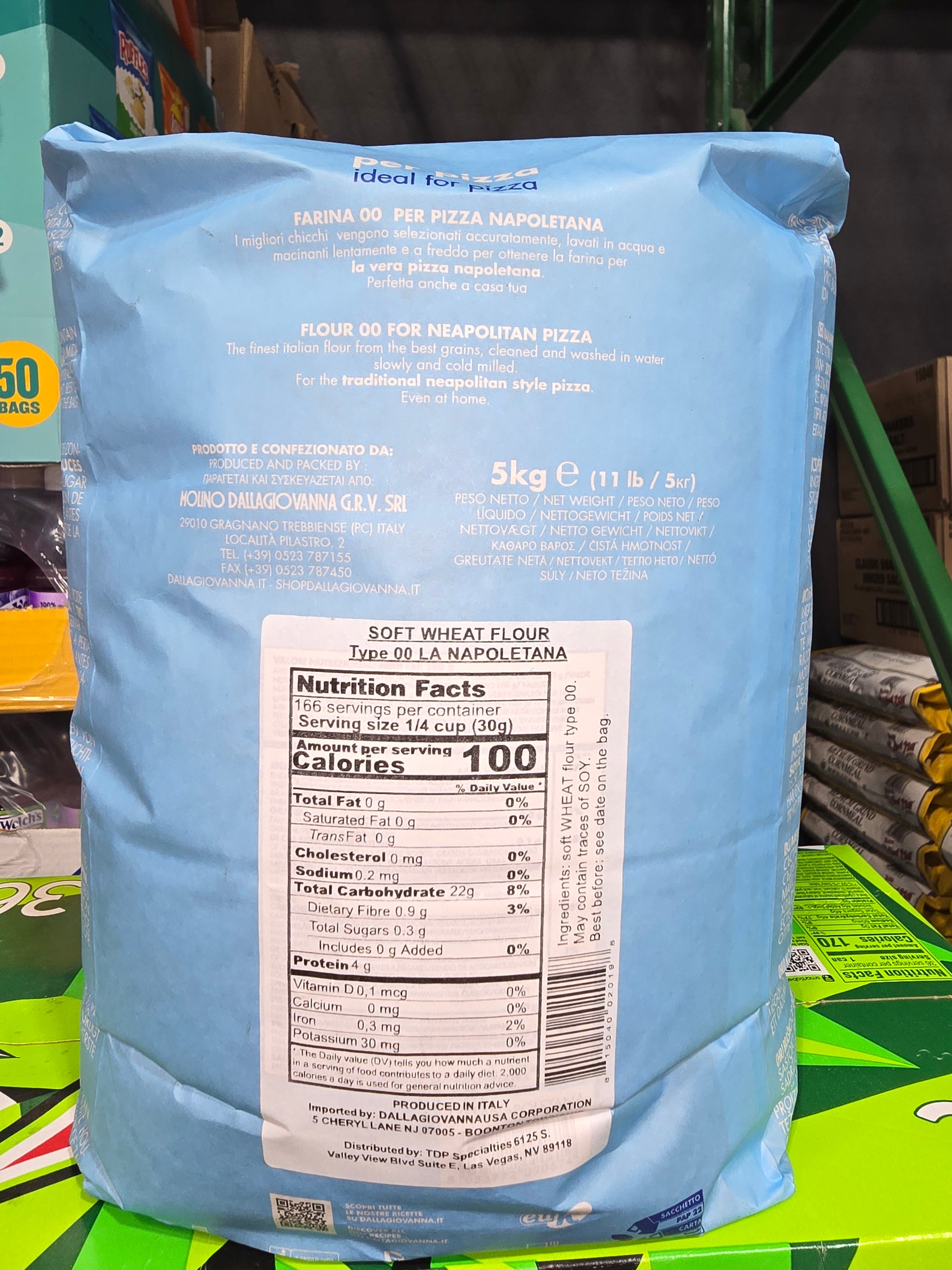 Molino Dallagiovanna La Napoletana Italian Pizza Flour 5kg detail view 2
